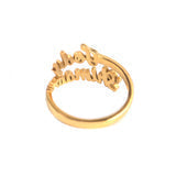 Two Name Ring