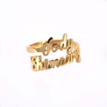 Two Name Ring